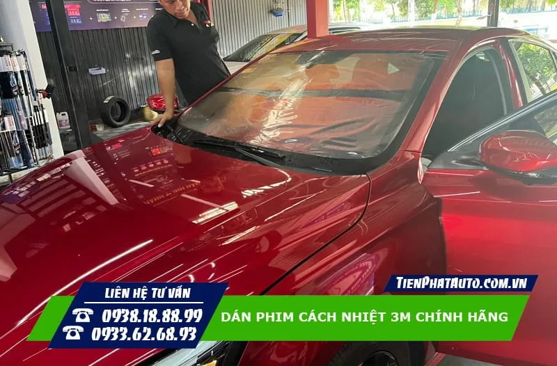 Dán phim 3M giúp giảm chói lóa, tăng tầm nhìn an toàn