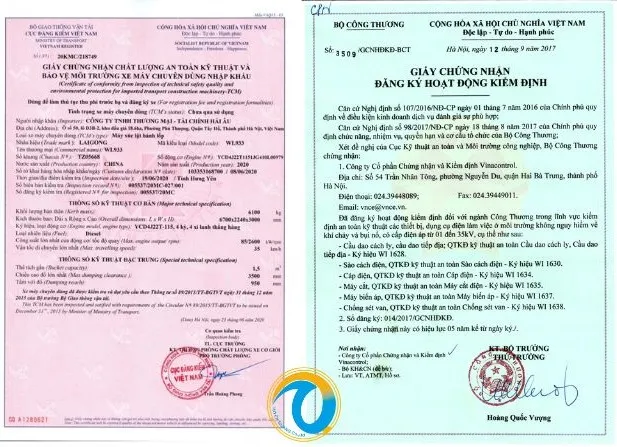 Hướng dẫn thủ tục đăng kiểm máy xúc đúng quy định 2026