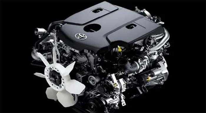 Hình ảnh động cơ Toyota Hilux 2020, một trong những động cơ diesel bền bỉ nhất