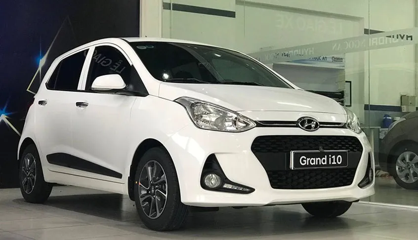 Hyundai i10, một mẫu Hatchback tiêu biểu thuộc phân khúc A hoặc B, nhỏ gọn và tiện dụng cho đô thị