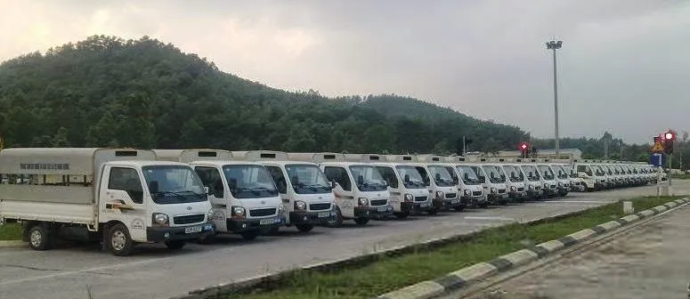 Học viên thực hành lái xe ô tô đời mới có điều hòa tại Bắc Ninh