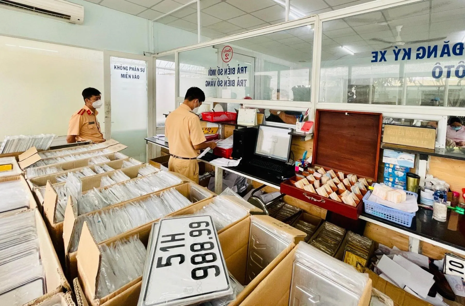 100% tiền thu từ đấu giá biển số sẽ nộp ngân sách nhà nước