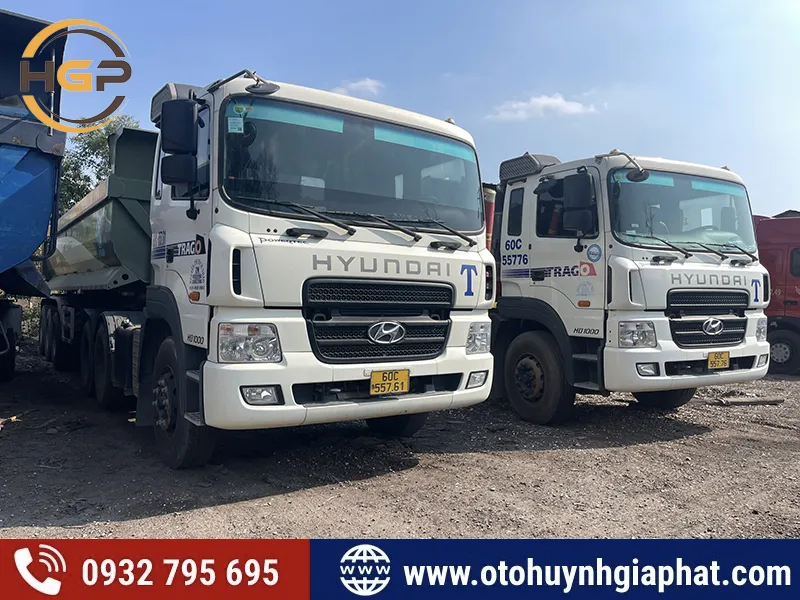 Đầu kéo cũ hyundai hd1000 cũ