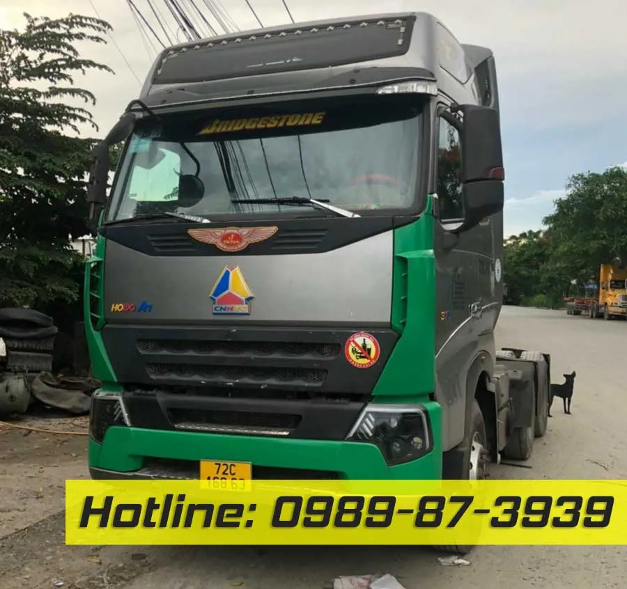 xe đầu kéo howo cũ