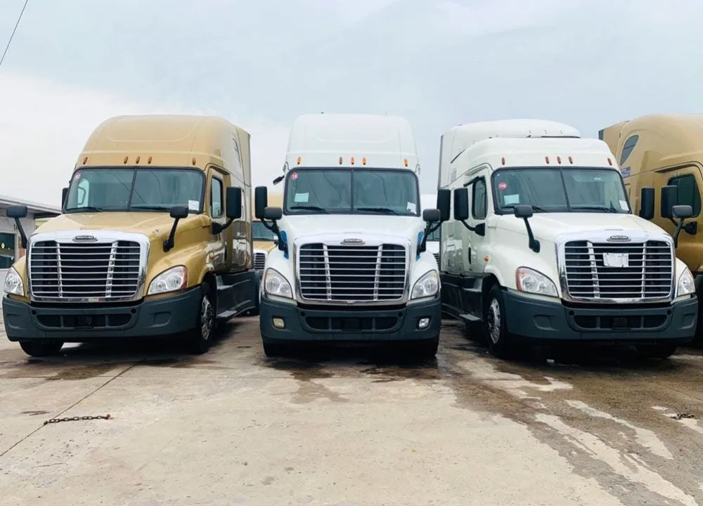 Mẫu xe đầu kéo Mỹ Freightliner Cascadia sở hữu thiết kế hiện đại và khí động học