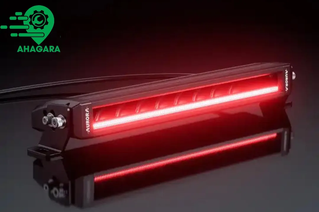 Thanh đèn led bar với thiết kế 2 tầng đèn, một tầng led sao băng RGB và một tầng chiếu sáng mạnh