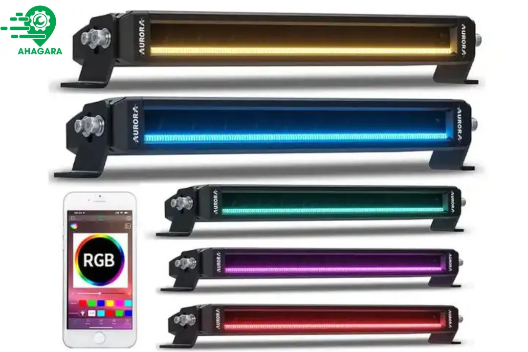 Nhiều mẫu đèn led bar nóc xe bán tải với hiệu ứng ánh sáng khác nhau