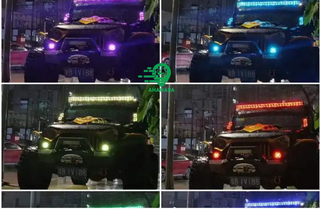 Đèn Led Bar gắn nóc xe bán tải tăng cường độ sáng và thẩm mỹ