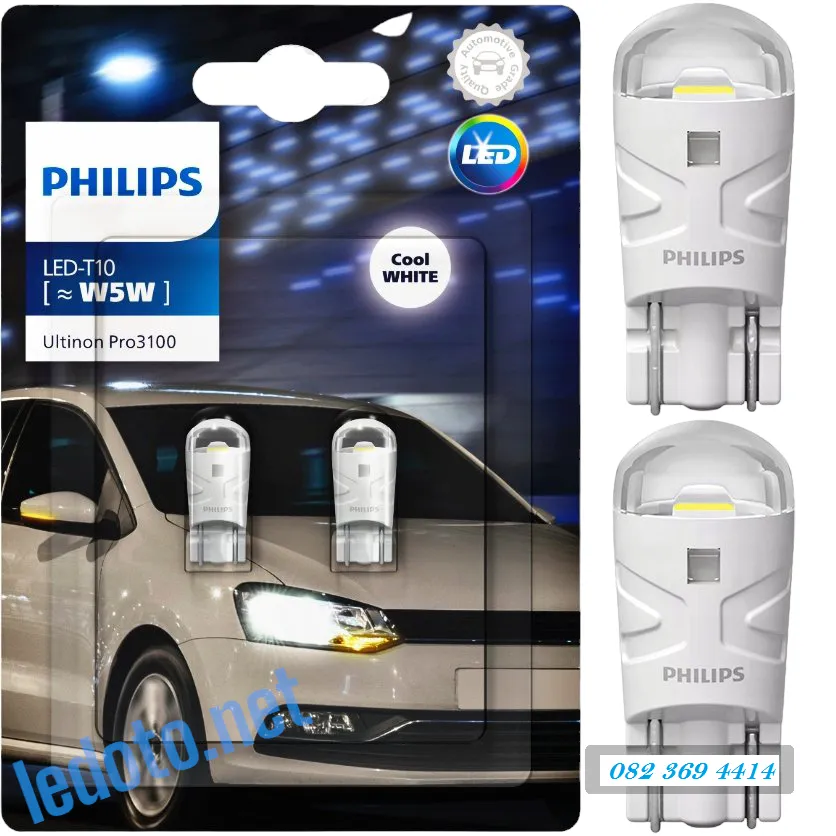 đèn led ô tô philips ultinon pro3100 chính hãng