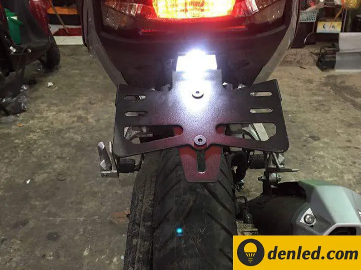 Điểm mạnh của đèn led soi biển số xe máy