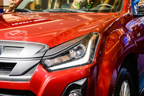 Cụm đèn Bi-LED Projector của Isuzu D-Max 2020