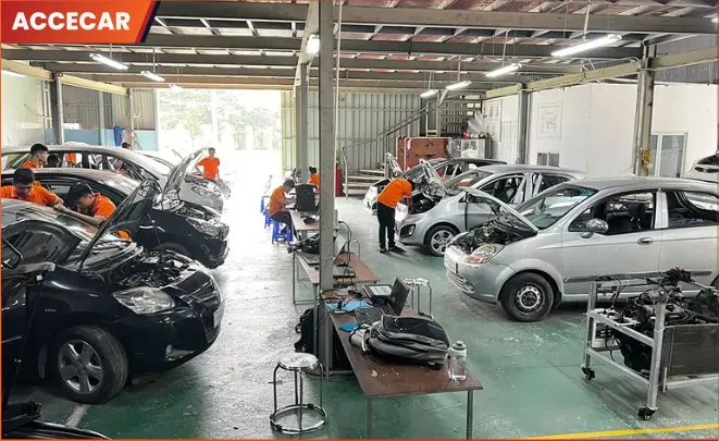 Kính Phụ Tùng Ô Tô Hải Chiến, địa chỉ chuyên hàn kính ô tô ở Vinh Nghệ An