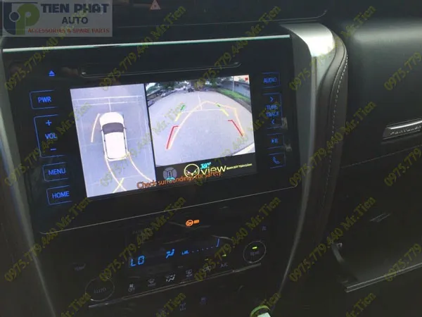 Địa chỉ lắp camera 360 Oview quan sát toàn cảnh cho Suzuki Vitara