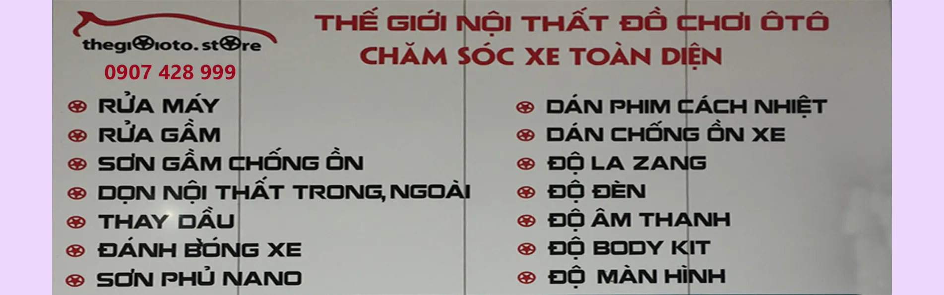 Dịch vụ bảo dưỡng xe tại Ga ra Ô tô