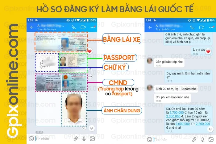 Quy trình đổi bằng lái xe ô tô quốc tế cấp tốc qua dịch vụ trực tuyến