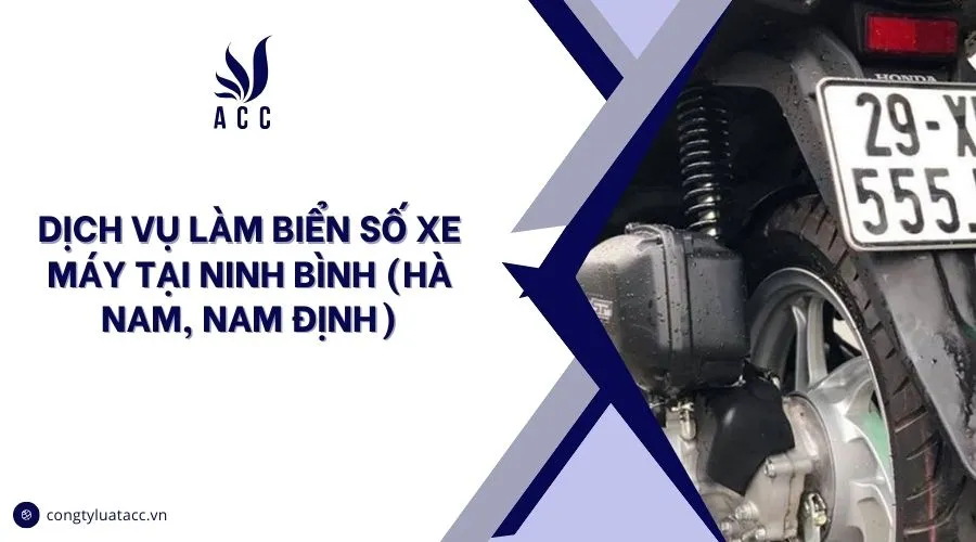 Biển số xe máy Hà Nam được quản lý chặt chẽ bởi Công an tỉnh