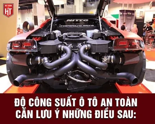 Các bộ phận có thể nâng cấp an toàn khi độ công suất ô tô