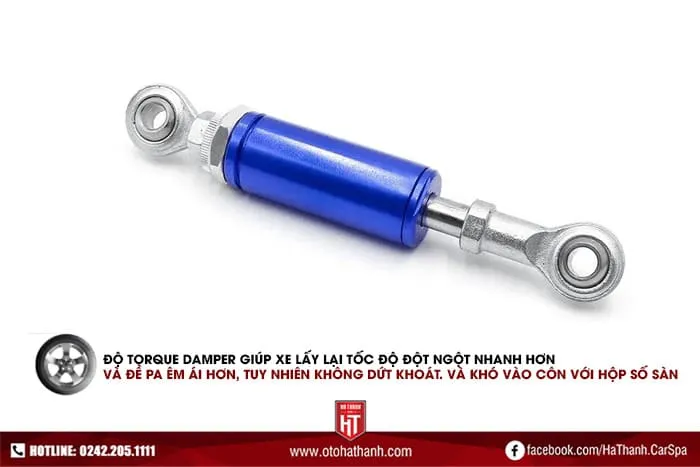 Torque Damper hỗ trợ độ công suất và giảm rung lắc động cơ ô tô