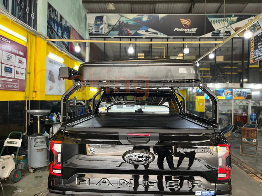 Độ lều cắm trại trên xe bán tải Ford Ranger