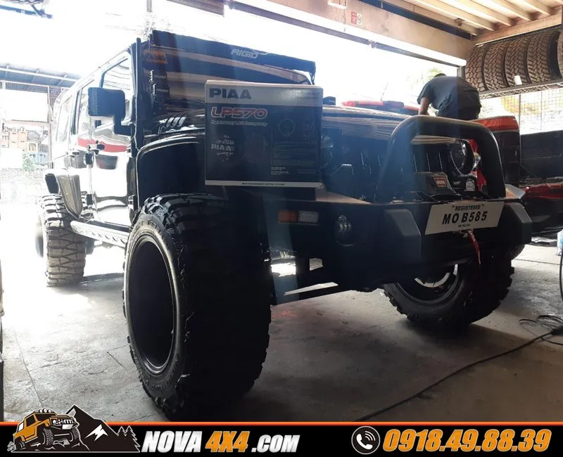 Độ mâm lốp Discoverer Offroad lên xe Triton 2020