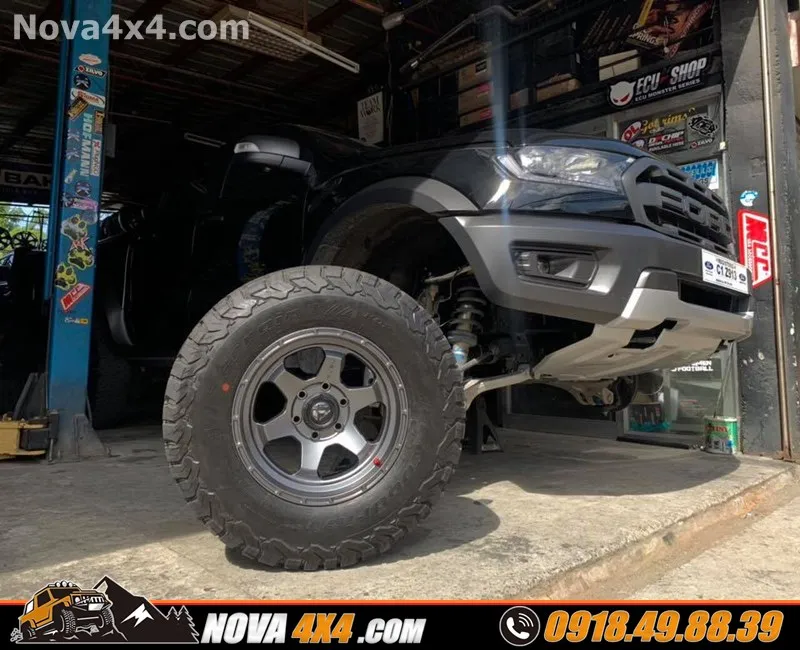 Giá mâm lốp 20 inch thay cho xe bán tải Triton 2018 2019