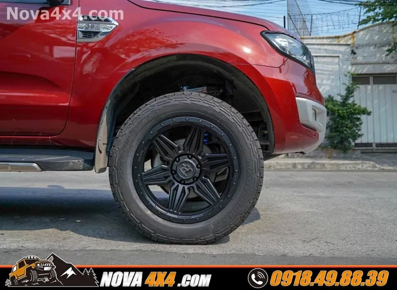 Bảng báo giá mâm lốp 18 inch thay cho xe bán tải Mitsubishi Triton 2019
