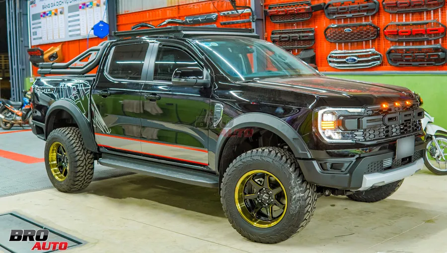 Độ mâm xe bán tải theo phong cách thể thao cá tính