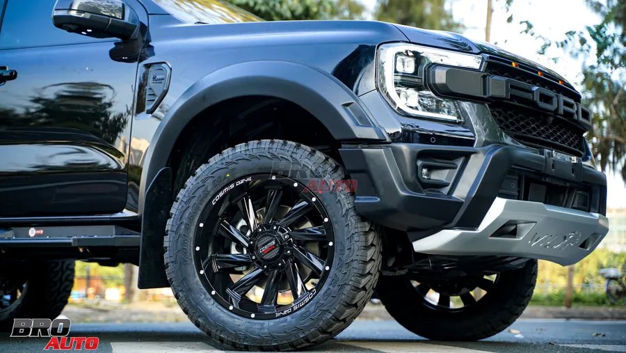 Hình ảnh độ mâm xe bán tải siêu ngầu và cá tính