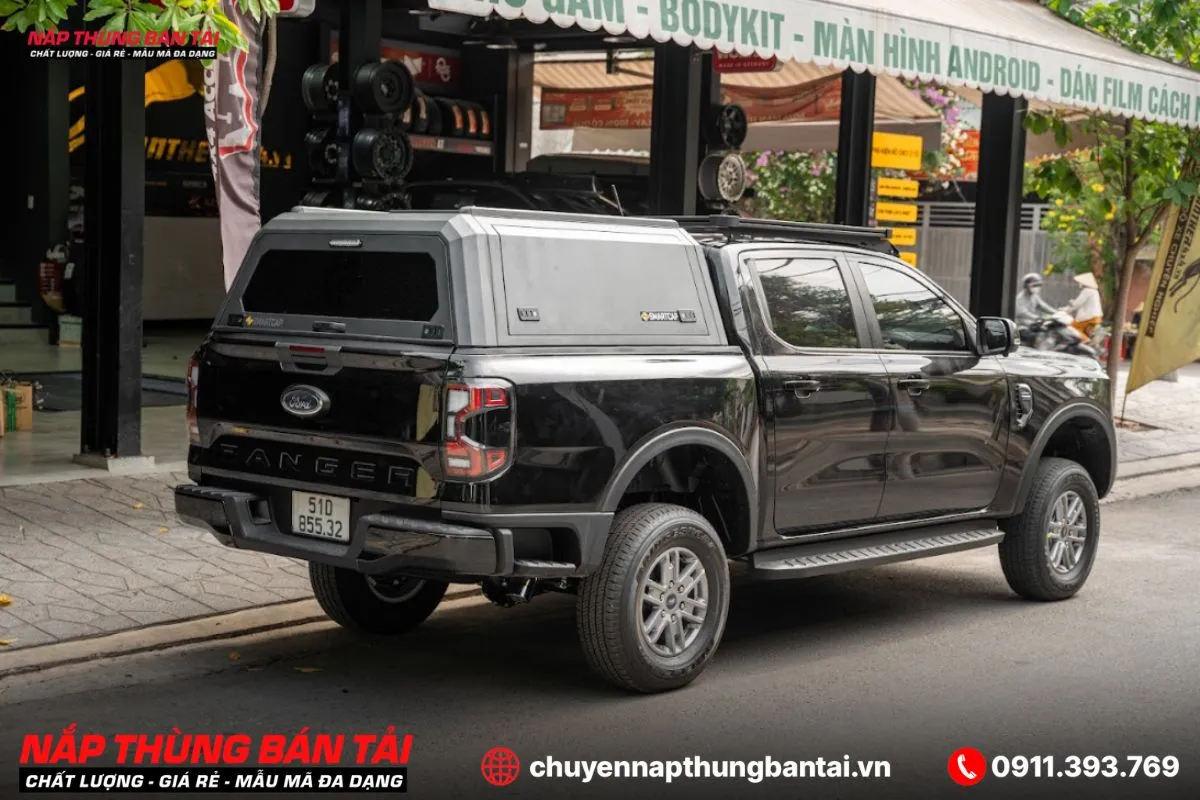 Đảm bảo nắp thùng không làm thay đổi kết cấu và kích thước thùng xe ban đầu là điều kiện tiên quyết cho việc đăng kiểm xe bán tải có nắp thùng