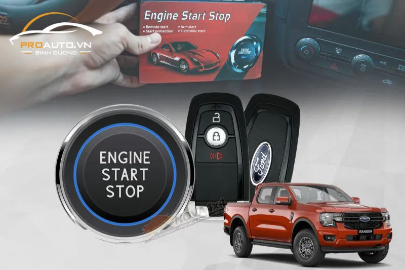 Độ bộ đề nổ từ xa cho ô tô tại PROAUTO.VN