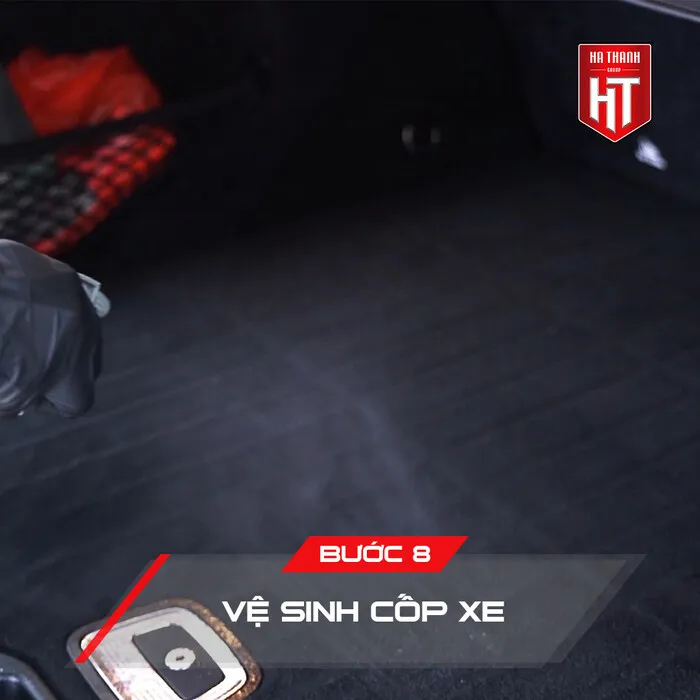 Vệ sinh cốp xe ô tô