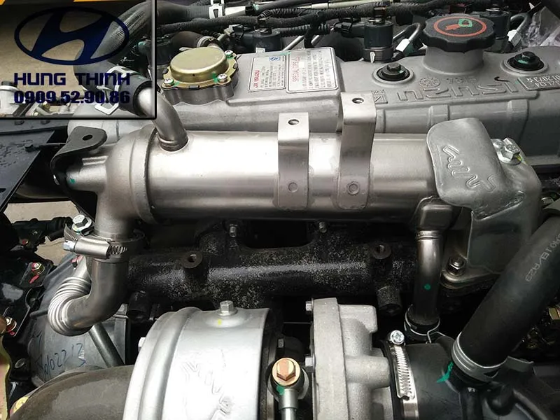 động cơ xe tải iz65 đô thành công nghệ isuzu