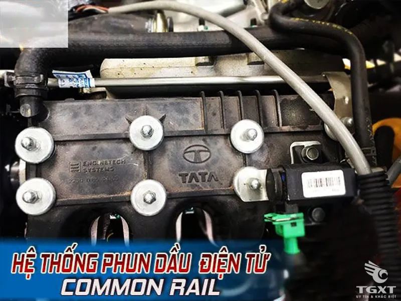 Động cơ Diesel IDT xe ben Tata 990kg Super Ace