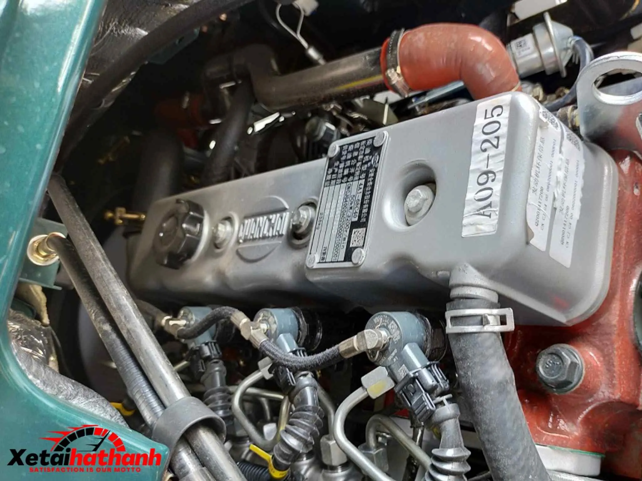 Động cơ Quangchai 4A1-68C40 công suất cao của xe ben 1 tấn