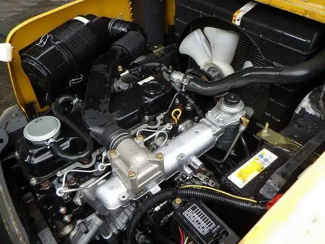 Hệ thống động cơ xe nâng sau khi được phục hồi