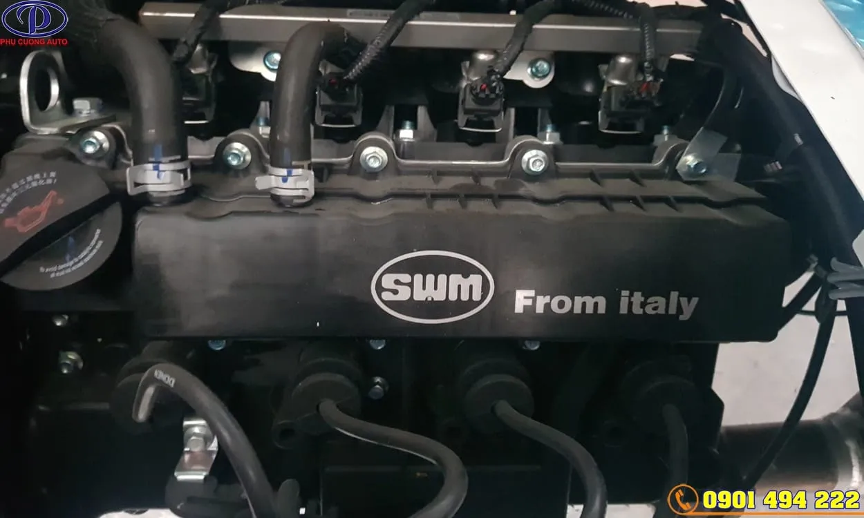 Động cơ SWCG14 1.499cc của xe SRM X30 V5 công nghệ từ ITALY