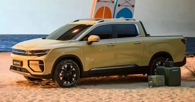 Xe bán tải điện Radar RD6 ở Trung Quốc có thể đóng vai trò như một máy phát điện công suất 6kW, hỗ trợ công nghệ V2L