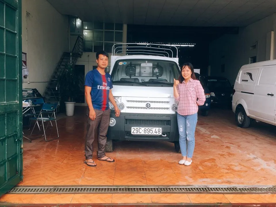 Lô xe Dongben X30 chuẩn bị giao cho doanh nghiệp vận tải