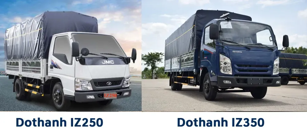 Dothanh IZ250 và IZ350 liên doanh