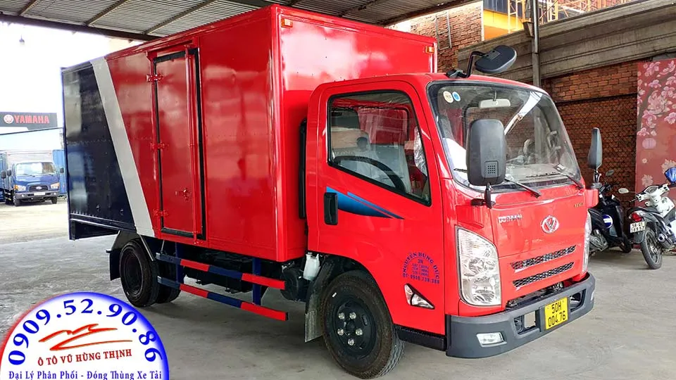 xe đô thành iz65 sơn màu đỏ