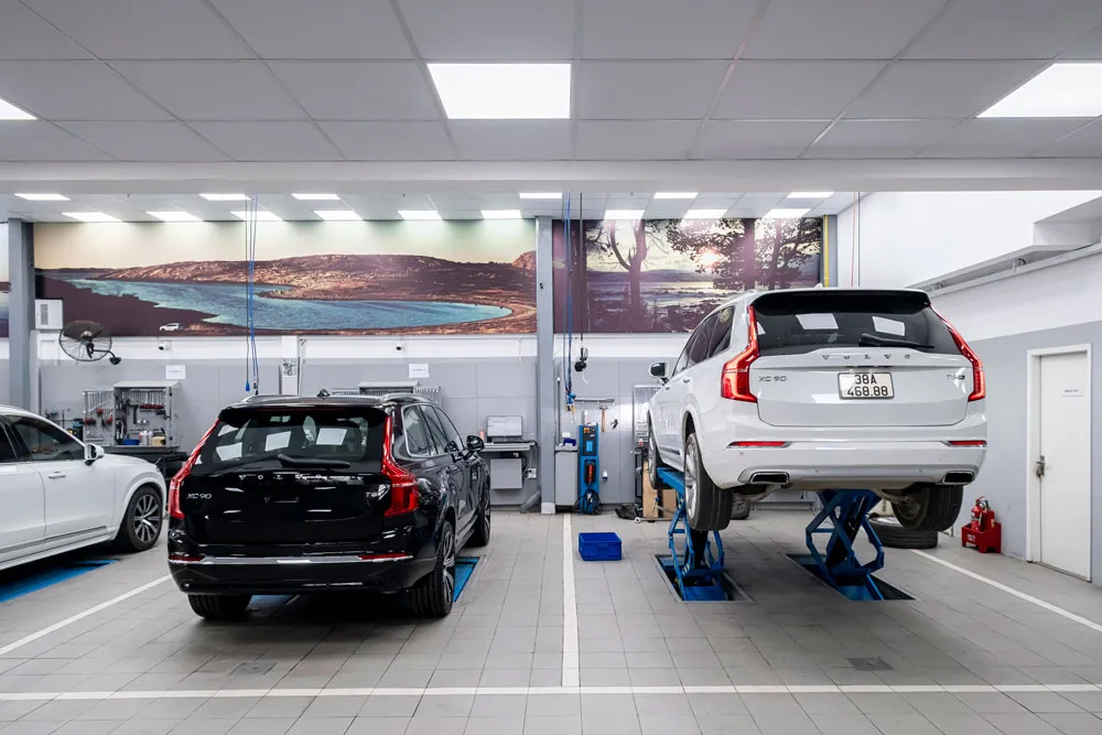 Quy trình kiểm tra xe nghiêm ngặt trước khi bàn giao