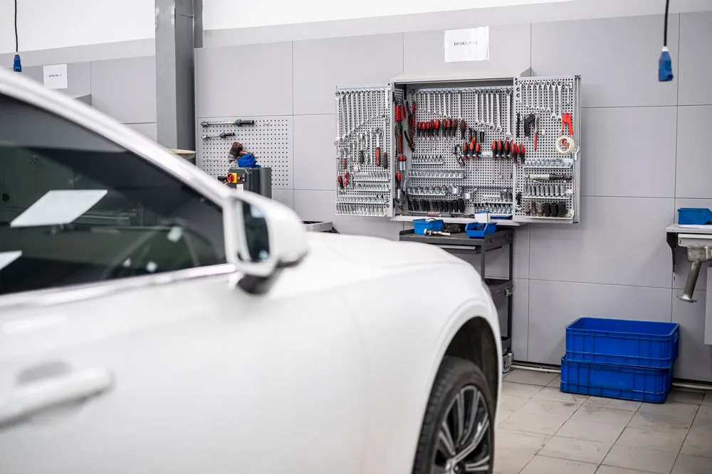 Thiết kế trạm bảo trì chuẩn Volvo toàn cầu