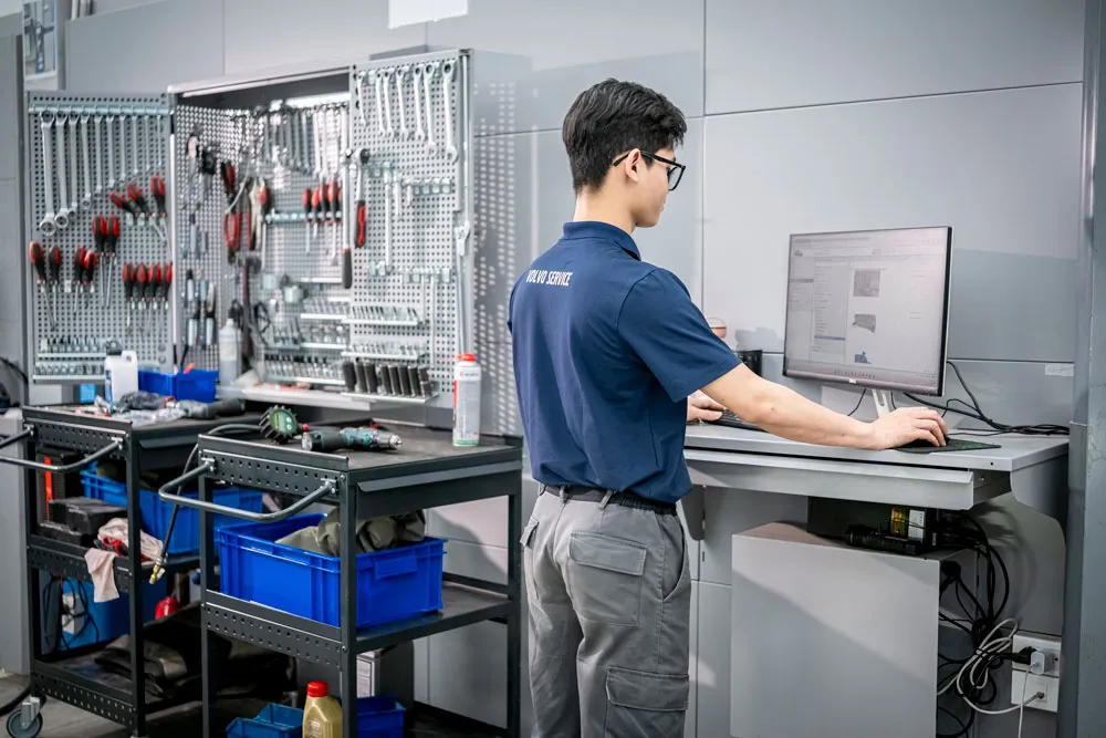 Đào tạo chuyên sâu về kỹ thuật xe Volvo