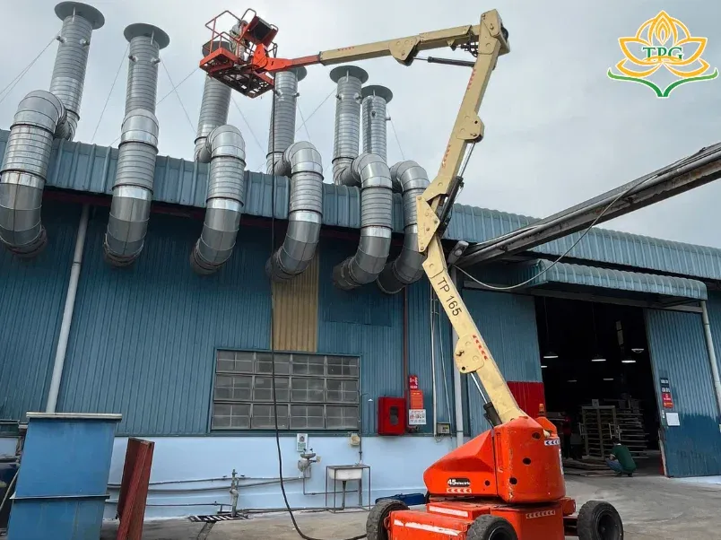 Dự án thuê xe nâng người vũng tàu tại bà rịa