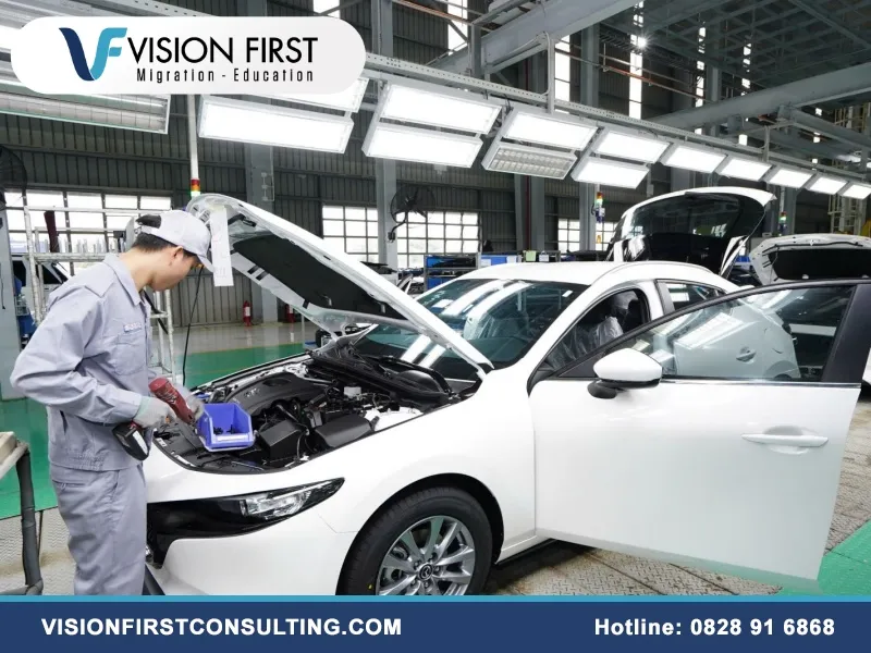 Chương trình đào tạo ngành Ô tô tại Úc
