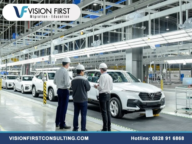 Sự phát triển mạnh mẽ của ngành công nghiệp ô tô tại Úc