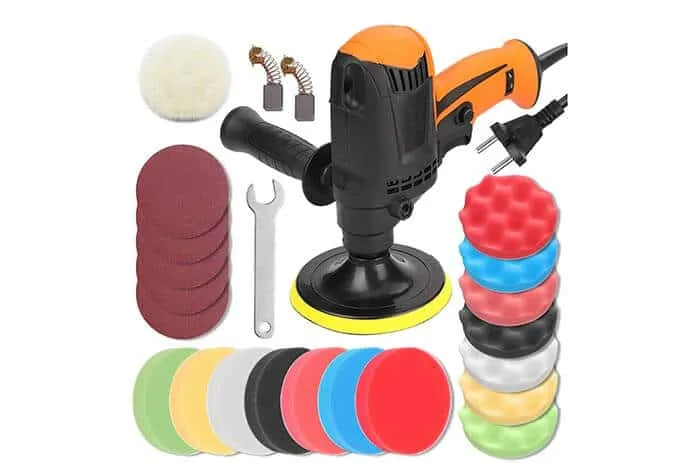 Các dụng cụ cần thiết để thực hiện cách làm bóng xe ô tô