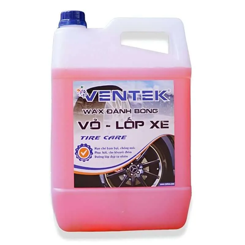 Dung dịch đánh bóng lốp ô tô Ventek