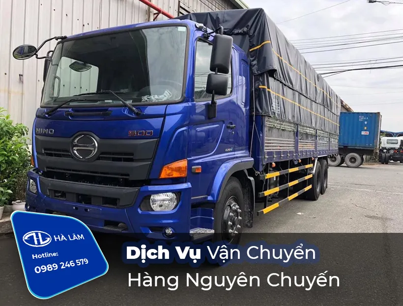 Xe tải nguyên chuyến của Hà Lâm đáp ứng nhu cầu khắt khe về thời gian và độ an toàn cho các lô hàng lớn