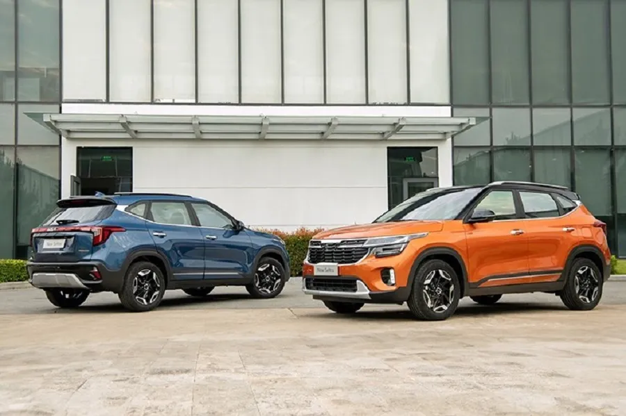 Kia Seltos với màu sắc trẻ trung, là mẫu xe SUV đô thị phù hợp cho nữ giới